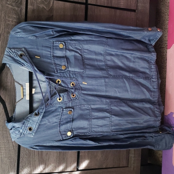 Micheal Kors Jean Hoodie